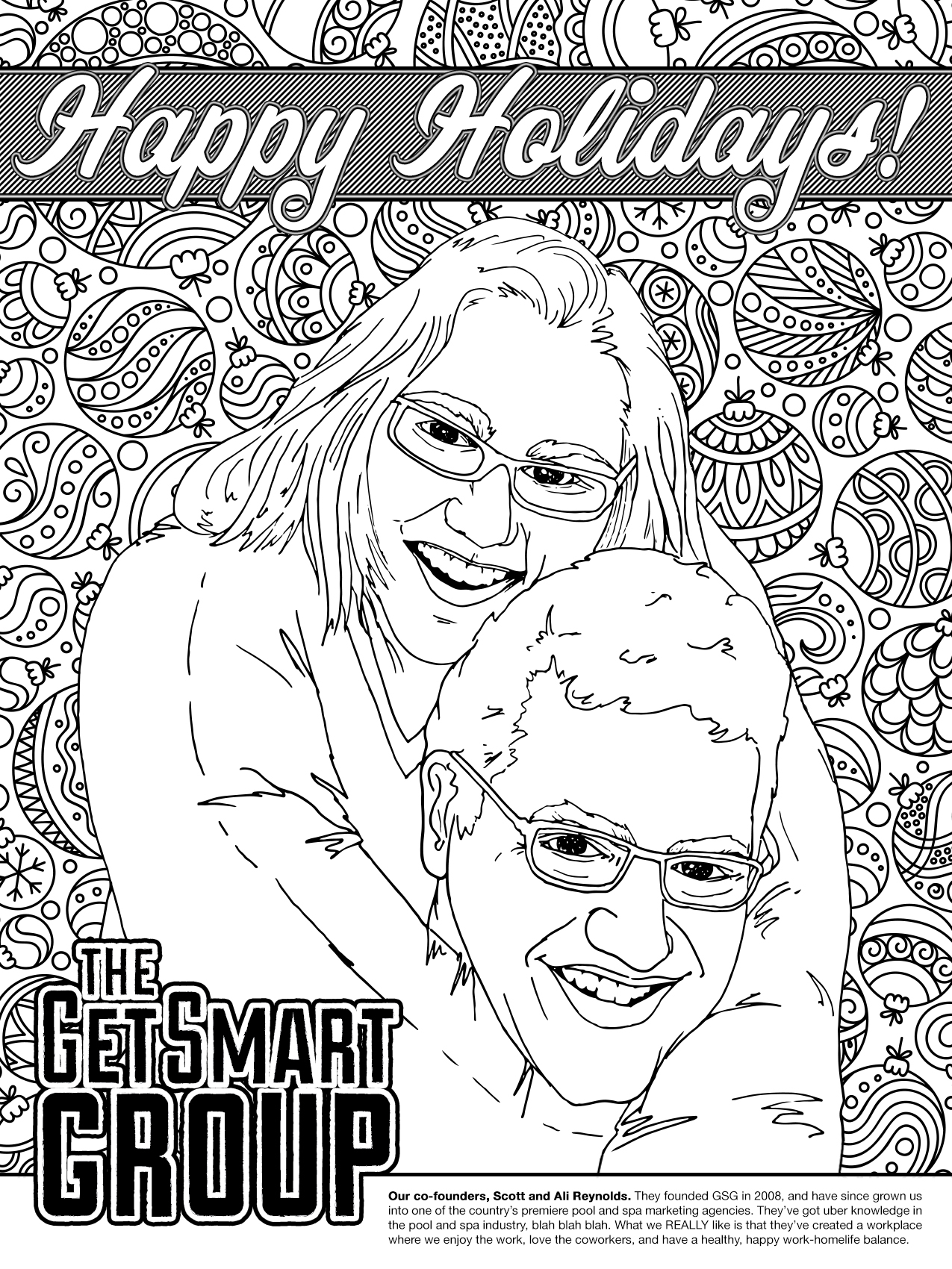 36eac0ec happy holidays december blog coloring page | post