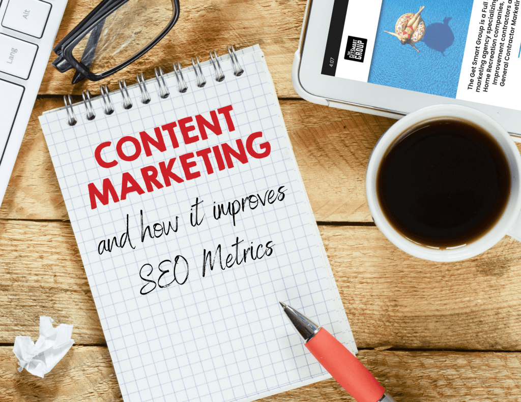 Content marketing and seo metrics